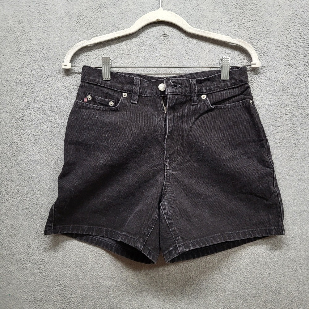 VINTAGE Polo Jeans Co. Ralph Lauren Women Shorts 4 Denim Logo Embroidery 90s